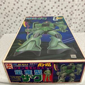 iqho 初期80年12月製造品 バンザイマーク 機動戦士ガンダム ガンプラ 当時物 旧キット 旧バンダイ 1/60 量産型ザク