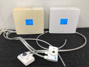 (Y) TRIM ION NEO 2台セット　トリムイオン　電解水素水　浄水器　連続式電解水生成器　通電OK カートリッジ無し