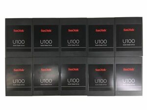 【10個セット】SanDisk SSD U100 64GB 2.5インチ SATA 6.0Gbps 中古動作品 1週間保証 即納 複数在庫あり【送料無料】