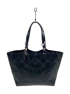 COACH◆ハンドバッグ[仕入]/-/BLK/総柄/F17221