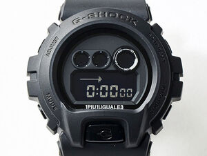 【未使用】G-SHOCK × 1PIU1UGUALE3 MRG291 GD-X6900 カシオ ブラック ウノピュウノウグァーレトレ 腕時計 CASIO Y0607