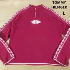 TOMMY HILFIGER　トミーヒルフィガー　ノルディック柄　コットンニット