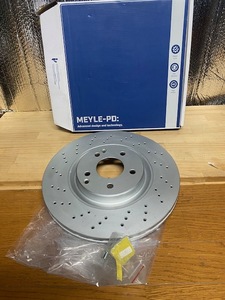 MEYLE製　ベンツ　R171　フロントドリル　ブレーキ　ディスク左右セット　防錆プラチナム仕様　2034211312