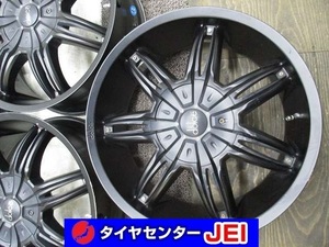 20インチ ドルチェ 8.5J+35 127 中古アルミホイール4本セット 送料無料(A20-4479）