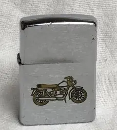 エモい彫り込みのバイク絵柄 zippo ◎貴重な1998年製ジッポー