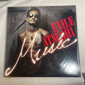 EXILE ATSUSHI Music ［12inch x3］ ＜初回生産限定盤＞ 12inch Single 盤未使用　エグザイル　アツシ　レコード　LP