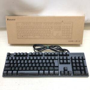 △Hokonui ゲーミングキーボード G38 有線 USB PC周辺機器 動作確認済 中古品△C75250