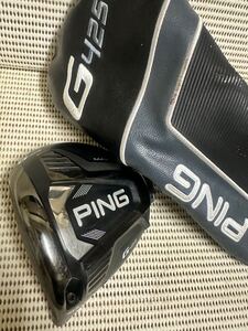 (左)G425 MAX 10.5° ヘッド単品 ヘッドカバー付き 管理番号00001 PING ピン ドライバー JP レフティ