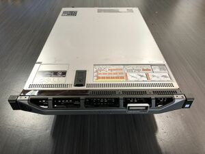 1円スタート DELL PowerEdge R630 (CPU:Xeon E5-2699A v4 2.40Ghz×2基/メモリ:512GB/HDD:300GB×2基)