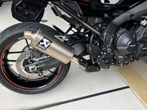 XSR900 RN80J アクラポビッチ フルエキゾースト マフラー レーシングライン チタン AKRAPOVIC