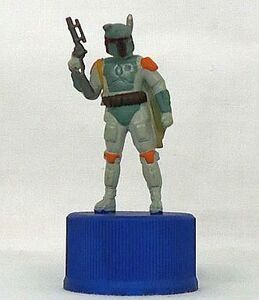 中古ペットボトルキャップ 21.BOBA FETT ボバ・フェット「スター・ウォーズ エピソードIII」 ペプシ ボト