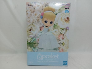 未開封品 シンデレラ B(髪:クリームイエロー) Disney Characters Q posket flower style -Cinderella- フィギュア バンダイ