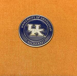 ボールマーカー　UK UNIVERSITY OF KENTUCKY WILDCATS 中古　送料無料