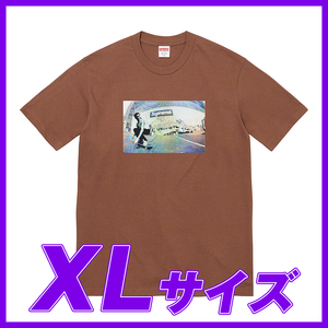 1832　Supreme Dylan Tee(Brown) XL / シュプリーム ダイランTee　ブラウン　ⅩLサイズ 2022FW