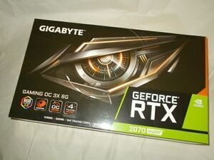 GIGABYTE GeForce RTX2070 SUPER GAMING OC 3X 8G（ファン一部不調）