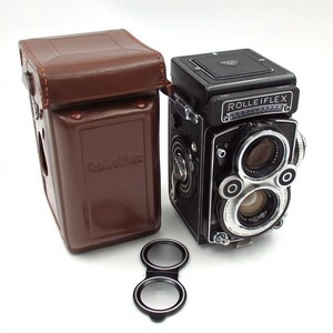 1円〜 ROLLEIFLEX ローライフレックス 3.5F type5 二眼レフカメラ Heidosmat 1:2.8/75 Planar 1:3.5 75mm 動作未確認 y48-3009754【Y商品】