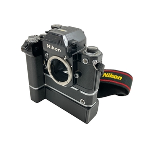 Nikon ニコン F2 フォトミック ブラック フイルム カメラ MD-2 MB-1 付き ジャンク W9008918