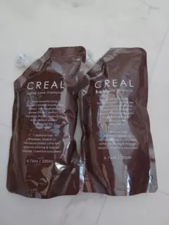 CREAL クレアル シャンプー　詰め替え用　200ml×2