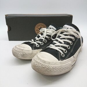 ◇ CONVERSE コンバース オールスター シンプル スニーカー サイズ23.5 ブラック レディース E