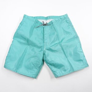 未使用 BIRDWELL バードウェル 363 ボードショーツ グリーン size 32 #31103 送料360円 アメカジ サーフ ショートパンツ