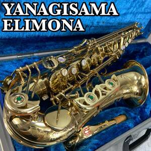 Yanagisawa　ヤナギサワ ELIMONA　エリモナ　A800　アルトサックス ALTO　SAXPHONE 管楽器　ゴールドラッカー　１０万番台