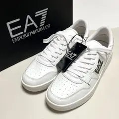 EA7 Emporio Armani スニーカー ホワイト レザー 美品 未使用