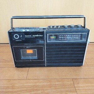 SANYO　サンヨー　ラジカセ　TRANS WORLD　MR-4180　ジャンク