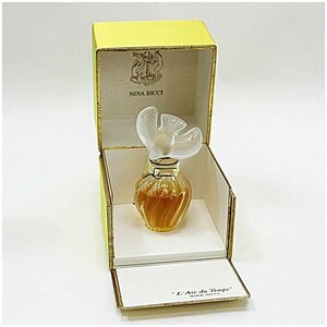 52574 ニナリッチ 香水 未開栓 レールデュタン パルファム ラリックボトル 15ml 中古 NINA RICCI