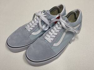 VANS OLD SKOOL 薄い水色 スエードｘキャンバス US8.5 (26.5cm) バンズ オールドスクール アメリカ企画限定!!