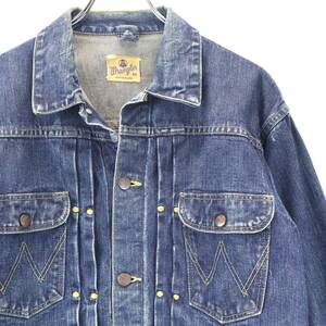 1st スペシャル 50s Wrangler 111MJ Denim jacket ラングラー デニムジャケット 縦ベル vintage ヴィンテージ 2nd 3rd ジョンレノン XX 