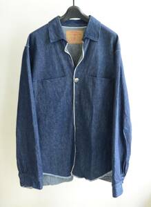 美品 SUNSEA サンシー 27th COLLECTION DENIM SHIRT デニムシャツ size 3 インディゴ 2722