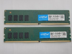 【サイコム】 Crucial 32GB DDR4-3200 x2枚 (合計64GB) @Used@ u0926H