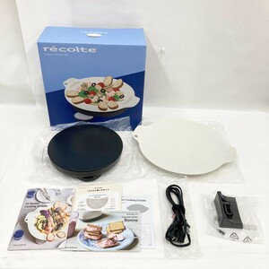 〇〇 recolte レコルト 卓上IHクッキンググリドル RIH-1 目立った傷や汚れなし