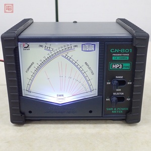 ダイワ CN-801HP3 TYPE SWR計 1.8Hz〜200MHz 3kW/300W/30W クロスメーター DAIWA【20