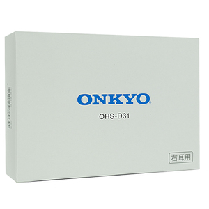 ONKYO 耳あな型補聴器 電池パック付き OHS-D31R 右耳用 [管理:1100058088]