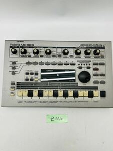 B165 現状品 Roland MC-303ローランド groovebox シーケンサー シンセサイザー リズムマシン 動作未確認