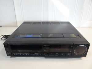 H4295　SONY Betamax SL-HF900MKⅡ ハイバンドベータデッキ ベータマックス　通電のみ確認済み　【ジャンク品】