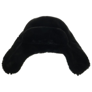 mastermind JAPAN マスターマインドジャパン Faux Fur Aviator Hat MW21S07-CA003-602 スカル ファー アビエーターハット ブラック 帽子