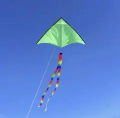 ☘️黄色い凧☘️ emma kites 1.5M 三角凧 100M