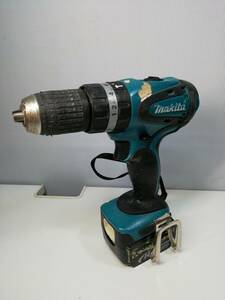 H6574　マキタ14.4V 充電式振動ドライバドリル HP４４０Dバッテリー付き！【makita】【ドライバードリル】【電動工具】