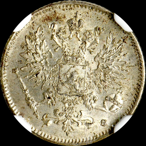 ★土終 【NGC MS66】1915S フィンランド 25P銀貨 完全未使用 //世界コイン 古銭 貨幣 硬貨 銀貨 金貨 銅貨【決済期限火曜日】