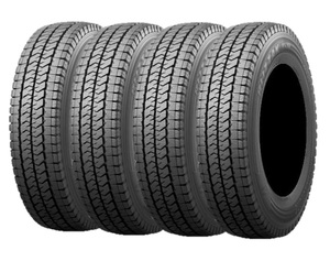 ◆2024年製 4本セット送料込68,000円～ ブリヂストン 195/80R15 107/105N BLIZZAK VL10 スタッドレスタイヤ ブリザック BRIDGESTONE