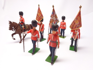 BRITAINS BRITISH ARMY GUARD DIVISION FIGURES 1 ブリテン イギリス陸軍近衛師団兵 フィギュア 9体セット 送料別