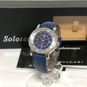 美品 BVLGARI ブルガリ ソロテンポ ST29S 腕時計 稼働品