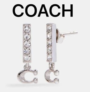 【送料無料】新品◆コーチ COACH◆91446 ロゴ スタッド ピアス