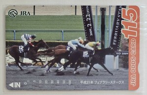 JRA オッズカード　平成21年フェブラリーステークス　サクセスブロッケン