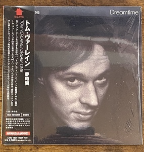 【国内帯付CD】Dream Time 夢時間 Tom Verlaine トム・ヴァーレイン　紙ジャケット
