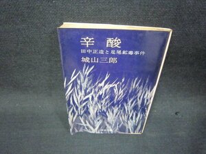 辛酸　城山三郎　中公文庫　日焼け強シミ折れ目有/RCZD