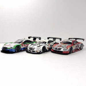 1/43 エブロ レクサス SC430 スーパーGT セット Super GT GT500 レースカー 富士　ポテンザ Lexus トヨタ ソアラ EBBRO 1円〜 060403