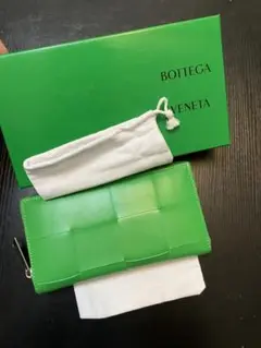 【中古】BOTTEGA ボッテガヴェネタ ウォレット  長財布 パラキート